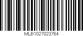 Código de barras (EAN, GTIN, SKU, ISBN): 'MLB1027023764'