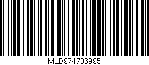 Código de barras (EAN, GTIN, SKU, ISBN): 'MLB974706995'