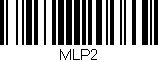Código de barras (EAN, GTIN, SKU, ISBN): 'MLP2'