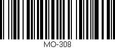 Código de barras (EAN, GTIN, SKU, ISBN): 'MO-308'