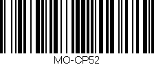 Código de barras (EAN, GTIN, SKU, ISBN): 'MO-CP52'