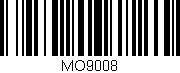 Código de barras (EAN, GTIN, SKU, ISBN): 'MO9008'