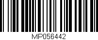 Código de barras (EAN, GTIN, SKU, ISBN): 'MP056442'