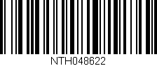 Código de barras (EAN, GTIN, SKU, ISBN): 'NTH048622'
