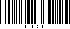 Código de barras (EAN, GTIN, SKU, ISBN): 'NTH093999'