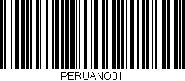 Código de barras (EAN, GTIN, SKU, ISBN): 'PERUANO01'
