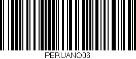 Código de barras (EAN, GTIN, SKU, ISBN): 'PERUANO06'