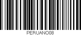 Código de barras (EAN, GTIN, SKU, ISBN): 'PERUANO08'
