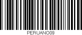 Código de barras (EAN, GTIN, SKU, ISBN): 'PERUANO09'