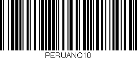 Código de barras (EAN, GTIN, SKU, ISBN): 'PERUANO10'