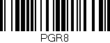 Código de barras (EAN, GTIN, SKU, ISBN): 'PGR8'
