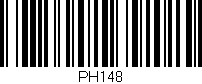 Código de barras (EAN, GTIN, SKU, ISBN): 'PH148'