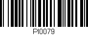 Código de barras (EAN, GTIN, SKU, ISBN): 'PI0079'