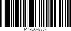 Código de barras (EAN, GTIN, SKU, ISBN): 'PIN-LAM2287'