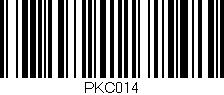 Código de barras (EAN, GTIN, SKU, ISBN): 'PKC014'