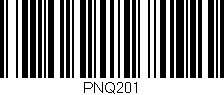 Código de barras (EAN, GTIN, SKU, ISBN): 'PNQ201'