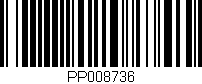 Código de barras (EAN, GTIN, SKU, ISBN): 'PP008736'