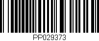 Código de barras (EAN, GTIN, SKU, ISBN): 'PP029373'
