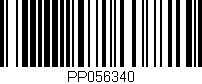Código de barras (EAN, GTIN, SKU, ISBN): 'PP056340'