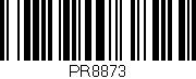 Código de barras (EAN, GTIN, SKU, ISBN): 'PR8873'