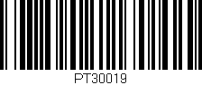 Código de barras (EAN, GTIN, SKU, ISBN): 'PT30019'