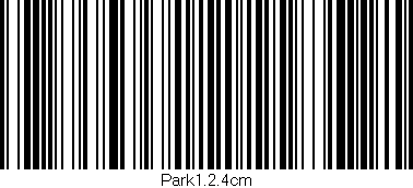 Código de barras (EAN, GTIN, SKU, ISBN): 'Park1.2.4cm'