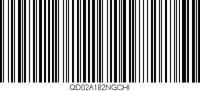 Código de barras (EAN, GTIN, SKU, ISBN): 'QD02A182NGCHI'
