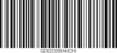 Código de barras (EAN, GTIN, SKU, ISBN): 'QD02O005AMCHI'