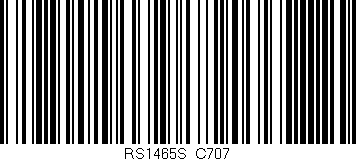 Código de barras (EAN, GTIN, SKU, ISBN): 'RS1465S/C707'