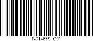 Código de barras (EAN, GTIN, SKU, ISBN): 'RS1465S/C91'