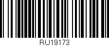 Código de barras (EAN, GTIN, SKU, ISBN): 'RU19173'