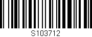 Código de barras (EAN, GTIN, SKU, ISBN): 'S103712'