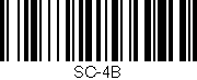 Código de barras (EAN, GTIN, SKU, ISBN): 'SC-4B'