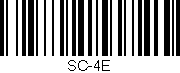 Código de barras (EAN, GTIN, SKU, ISBN): 'SC-4E'