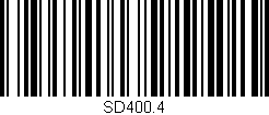 Código de barras (EAN, GTIN, SKU, ISBN): 'SD400.4'