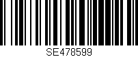 Código de barras (EAN, GTIN, SKU, ISBN): 'SE478599'