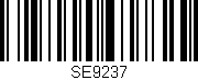 Código de barras (EAN, GTIN, SKU, ISBN): 'SE9237'