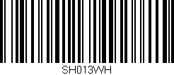 Código de barras (EAN, GTIN, SKU, ISBN): 'SH013WH'