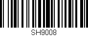 Código de barras (EAN, GTIN, SKU, ISBN): 'SH9008'