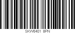 Código de barras (EAN, GTIN, SKU, ISBN): 'SKW6401/8PN'
