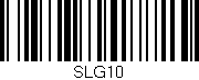 Código de barras (EAN, GTIN, SKU, ISBN): 'SLG10'