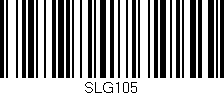 Código de barras (EAN, GTIN, SKU, ISBN): 'SLG105'