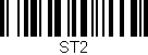 Código de barras (EAN, GTIN, SKU, ISBN): 'ST2'