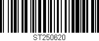 Código de barras (EAN, GTIN, SKU, ISBN): 'ST250620'
