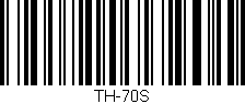 Código de barras (EAN, GTIN, SKU, ISBN): 'TH-70S'