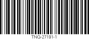 Código de barras (EAN, GTIN, SKU, ISBN): 'TNG-27191-1'