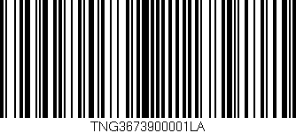 Código de barras (EAN, GTIN, SKU, ISBN): 'TNG3673900001LA'