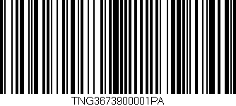 Código de barras (EAN, GTIN, SKU, ISBN): 'TNG3673900001PA'