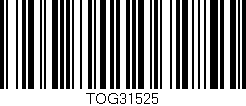 Código de barras (EAN, GTIN, SKU, ISBN): 'TOG31525'