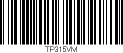 Código de barras (EAN, GTIN, SKU, ISBN): 'TP315VM'